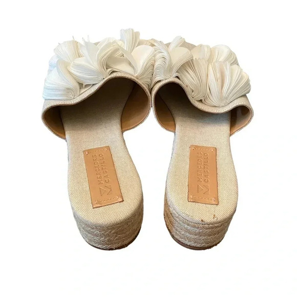 Mercedes Castillo Larissa Chiffon Petal Platform Espadrille - Picture 7 of 13